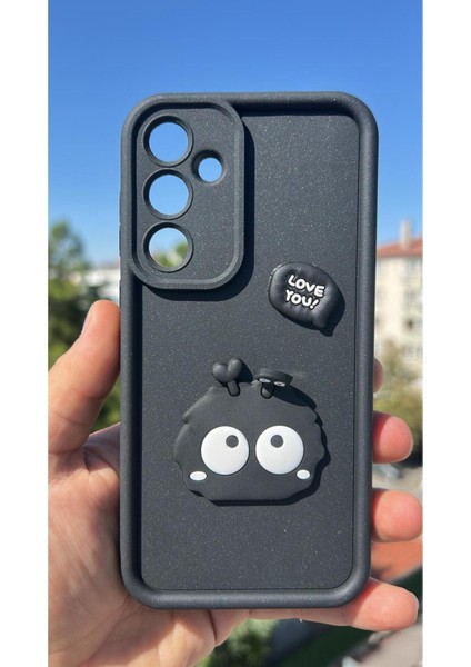 Samsung Galaxy A16 Uyumlu Kılıf Çıkartmalı Desenli Kamera Korumalı Kılıf