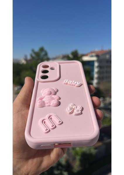 Samsung Galaxy A26 Kılıf Çıkartmalı Desenli Kamera Korumalı Kılıf fiyatları