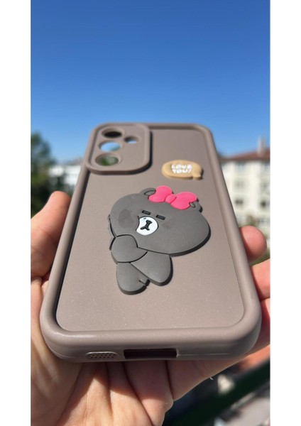 Samsung Galaxy A55 Uyumlu Kılıf Çıkartmalı Desenli Kamera Korumalı Kılıf fiyatları