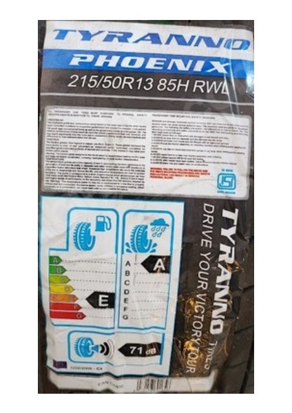 215/50R13 85H Rwl Phoenıx Tyranno (Beyaz Yazılı) Üretim 2025 Oto Yaz Lastiği modelleri
