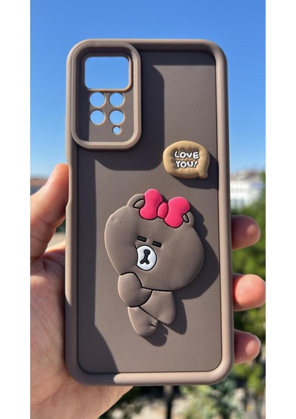 Xiaomi Redmi Note 11 Pro - Note 12 Pro 4g Kılıf Çıkartmalı Desenli Kamera Korumalı Kılıf