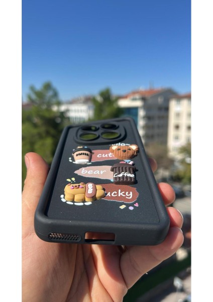 Xiaomi Redmi Note 14 Pro 4g Kılıf Çıkartmalı Desenli Kamera Korumalı Kılıf fiyatları