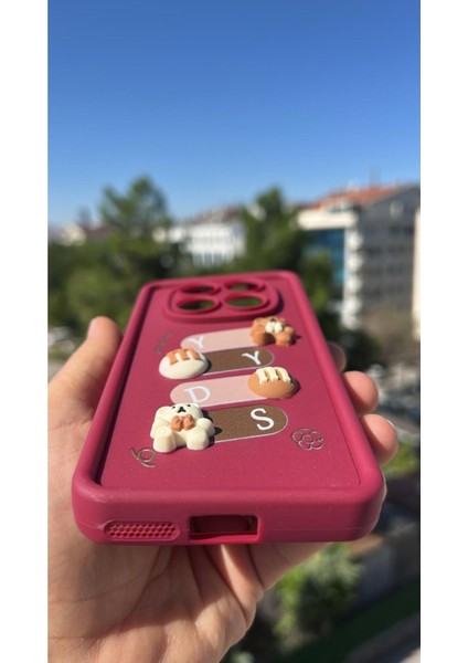 Xiaomi Redmi Note 14 Pro 4g Kılıf Çıkartmalı Desenli Kamera Korumalı Kılıf fiyatları