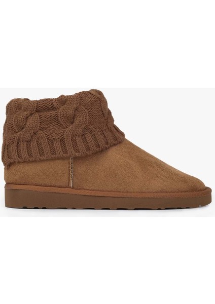 Kadın Uggia Taba Süet Örgü Tozluk Detaylı Bot fiyatları
