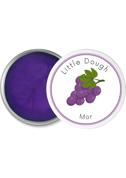 - 4'lü Doğal Oyun Hamuru - 4*150GRAM - Kahverengi, Kırmızı, Mor, Turuncu fırsatları