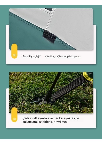 Açık Kamp Çadırı Yağmur ve Güneş Koruması (Yurt Dışından) fiyatları