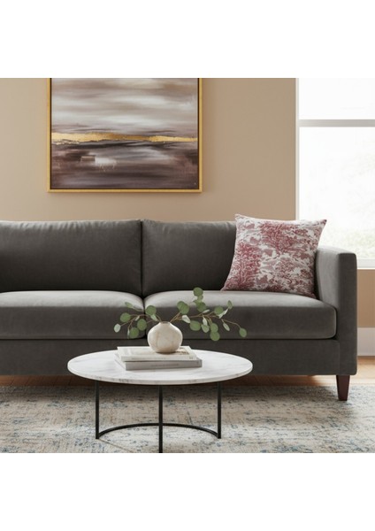 Yüksek Kaliteli Desenli Jakarlı Dokuma Kumaş Kırlent 45 x 43 cm (İçi Dolu) Bordo Ağırlıklı indirimleri