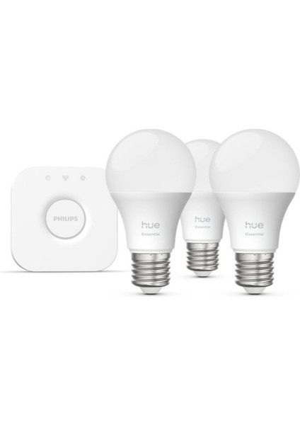 Hue Essential 3'lü E27 Ampul Başlangıç Seti 806 Lumen modelleri