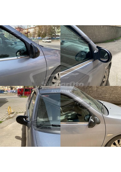 Renault Symbol 2008-2012 Thalia Uyumlu Batman Yarasa Ayna Kapağı Piano Black Abs Plastik fırsatları