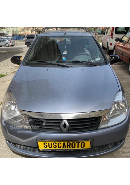 Renault Symbol 2008-2012 Thalia Uyumlu Batman Yarasa Ayna Kapağı Piano Black Abs Plastik