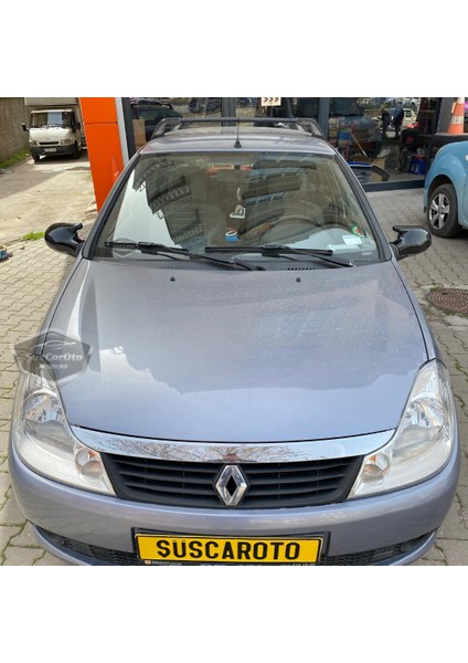 Renault Symbol 2008-2012 Thalia Uyumlu Batman Yarasa Ayna Kapağı Piano Black Abs Plastik