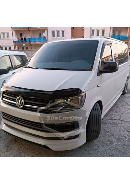 Vw Transporter T6 - T7 2010-2022 Uyumlu Batman Yarasa Ayna Kapağı Piano Black Abs Plastik modelleri
