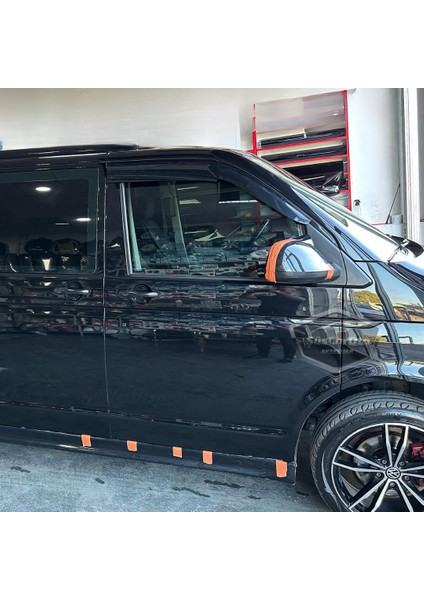 Vw Transporter T6 - T7 2010-2022 Uyumlu Batman Yarasa Ayna Kapağı Piano Black Abs Plastik fırsatları