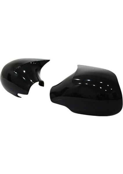 Citroen C2 2004-2008 Uyumlu Batman Yarasa Ayna Kapağı Piano Black Abs Plastik