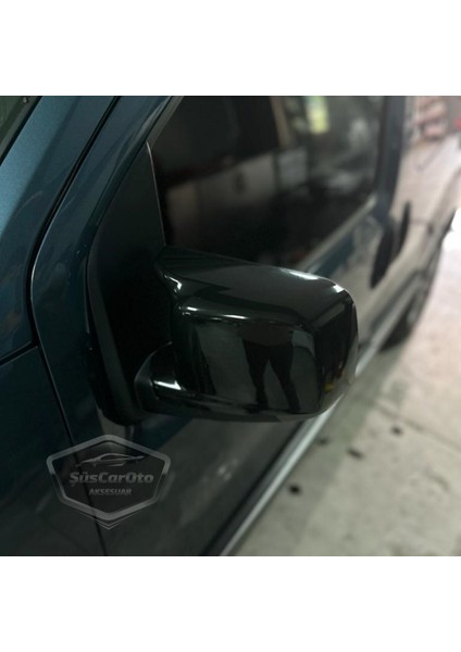 Citroen Nemo 2008-2022 Uyumlu Batman Yarasa Ayna Kapağı Piano Black Abs Plastik