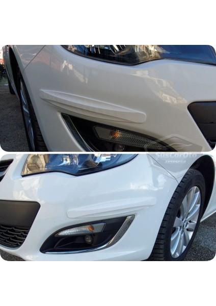 5d Esnek Tampon Koruma Bandı Tampon Koruyucu Şerit Yumuşak Bant 2 Li Paket Beyaz Karbon modelleri