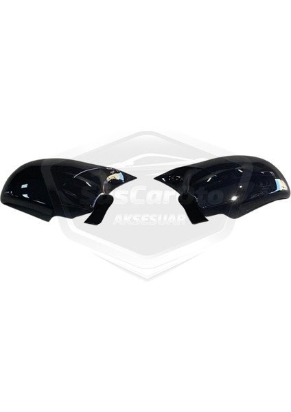 Hyundai Accent Admire 2000-2006 Batman Yarasa Ayna Kapağı Piano Black Abs Plastik