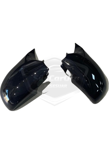 Hyundai Accent Admire 2000-2006 Batman Yarasa Ayna Kapağı Piano Black Abs Plastik