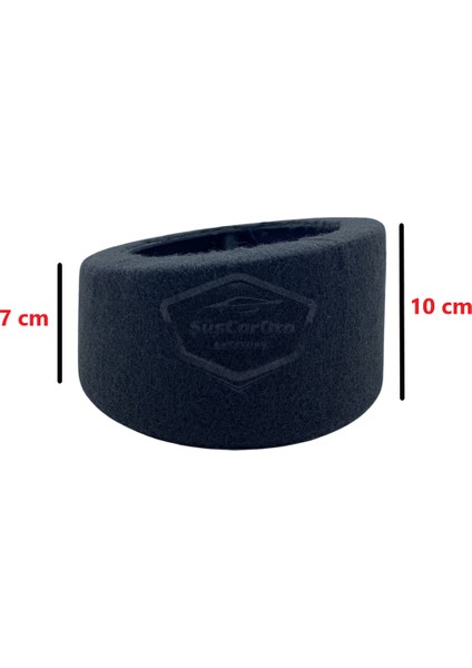 Çift Yönlü 6"x9" Oval & 16 cm Yuvarlak Hoparlör Kasnağı Üniversal Oval Hoparlör Yükseltici Altlık Takoz 2 Li Set ONH13 fırsatları