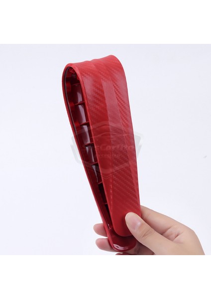 5d Esnek Tampon Koruma Bandı Tampon Koruyucu Şerit Yumuşak Bant 2 Li Paket Kırmızı Karbon indirimleri