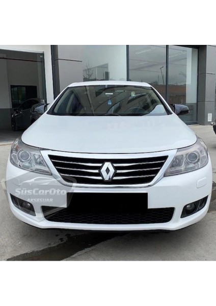 Renault Latitude 2010-2015 Batman Yarasa Ayna Kapağı Piano Black Abs Plastik