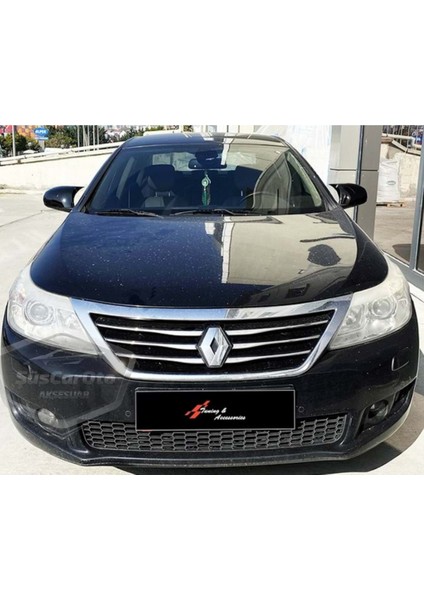 Renault Latitude 2010-2015 Batman Yarasa Ayna Kapağı Piano Black Abs Plastik modelleri