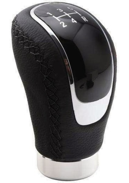 Üniversal Siyah Dikişli Deri Spor Görünümlü Vites Topuzu Değişen Kapaklı Aparatlı Manuel Vites Kolu ONV01 indirimleri