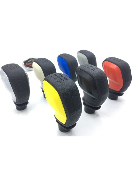 Her Araca Uyumlu Üniversal Spor Görünümlü Vites Topuzu Aparatlı Bej