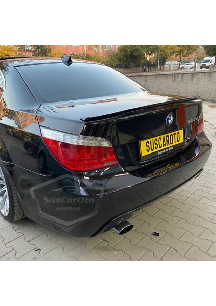 Bmw 5 Serisi E60 2003-2010 Samurai M3 Tip Bagaj Üstü Spoiler Bagaj Çıtası Piano Black Parlak Siyah fiyatları