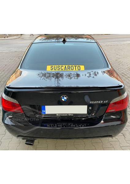 Bmw 5 Serisi E60 2003-2010 Samurai M3 Tip Bagaj Üstü Spoiler Bagaj Çıtası Piano Black Parlak Siyah fırsatları
