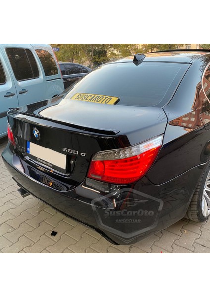 Bmw 5 Serisi E60 2003-2010 Samurai M3 Tip Bagaj Üstü Spoiler Bagaj Çıtası Piano Black Parlak Siyah