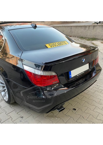 Bmw 5 Serisi E60 2003-2010 Samurai M3 Tip Bagaj Üstü Spoiler Bagaj Çıtası Piano Black Parlak Siyah