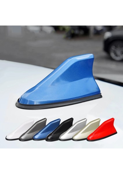 Yeni Tip Elektrikli Balık Sırtı Köpekbalığı Balina Anten Siyah Tavan Anteni