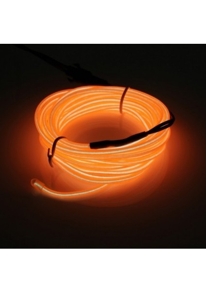 Araç Araba Içi Torpido Ledi Renkli Ip Neon LED 2 Metre Turuncu modelleri