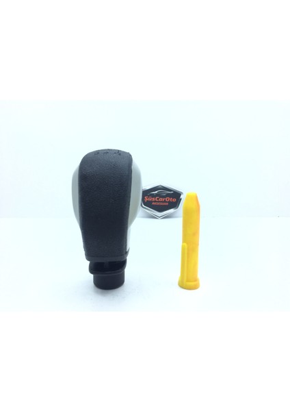 Her Araca Uyumlu Üniversal Spor Görünümlü Vites Topuzu Aparatlı Gri modelleri