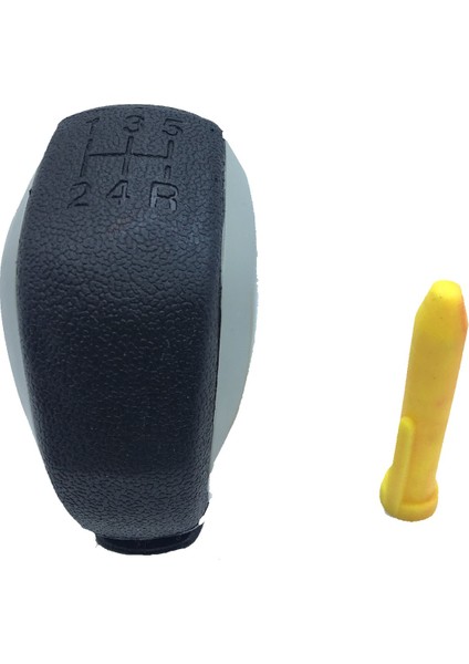 Her Araca Uyumlu Üniversal Spor Görünümlü Vites Topuzu Aparatlı Gri fırsatları