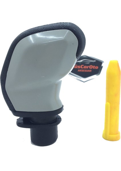 Her Araca Uyumlu Üniversal Spor Görünümlü Vites Topuzu Aparatlı Gri indirimleri