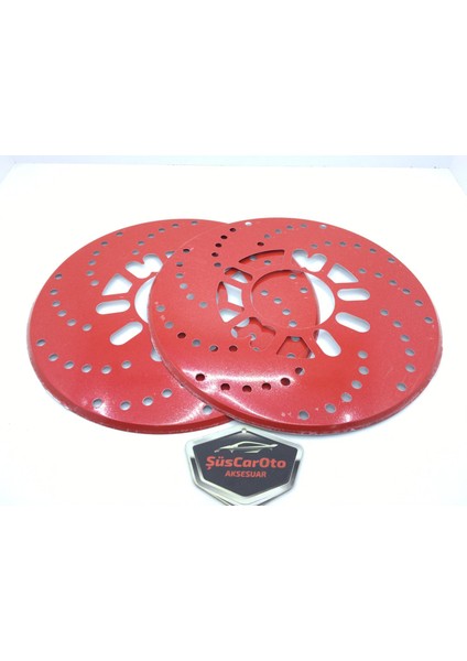 Üniversal Kampana Sacı Disk Sacı Disk Fırfırı 2'li Set 14'' ve Üzeri Kırmızı fiyatları
