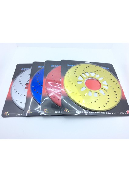 Üniversal Kampana Sacı Disk Sacı Disk Fırfırı 2'li Set 14'' ve Üzeri Kırmızı