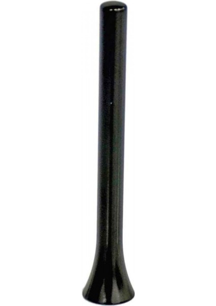 Carub Üniversal Tepe Anten Çubuk Metal 8 cm Siyah
