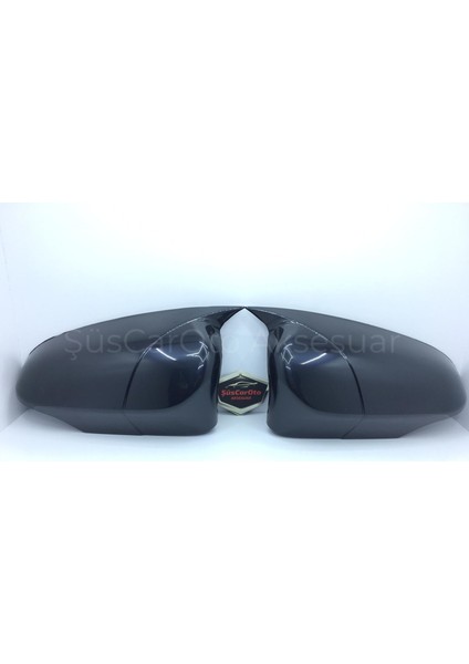 Toyota Yaris 2012-2015 Batman Yarasa Ayna Kapağı Piano Black Abs Plastik