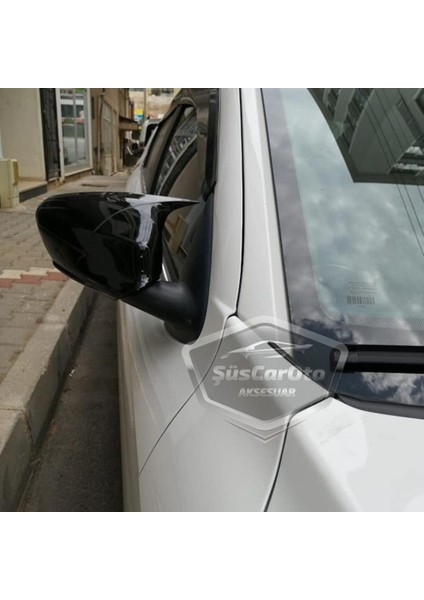 Citroen C Elysee 2012-2022 Batman Yarasa Ayna Kapağı Piano Black Abs Plastik fiyatları