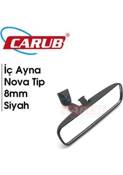 Carub Iç Ilave Ayna 8 mm Nova Tip 21 cm Siyah (Chevrolet Model) fiyatları