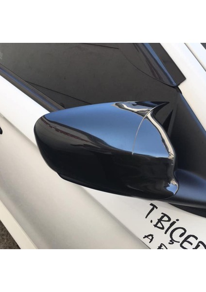 Citroen C Elysee 2012-2022 Batman Yarasa Ayna Kapağı Piano Black Abs Plastik indirimleri