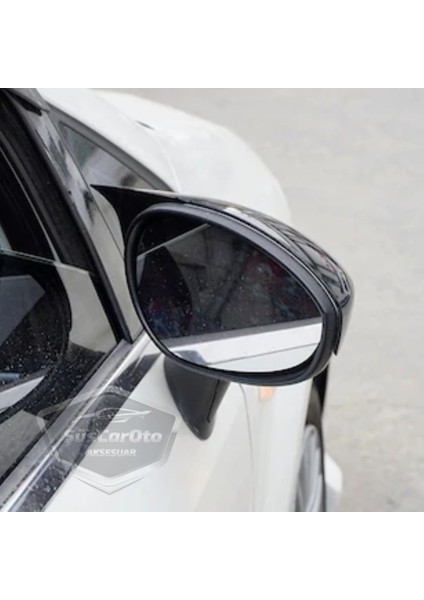 Fiat Linea 2007-2015 Batman Yarasa Ayna Kapağı Piano Black Abs Plastik