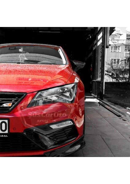 Seat Leon Mk3 Mk3.5 2012-2020 Batman Yarasa Ayna Kapağı Piano Black Abs Plastik modelleri