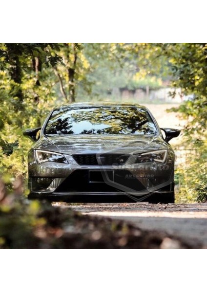 Seat Leon Mk3 Mk3.5 2012-2020 Batman Yarasa Ayna Kapağı Piano Black Abs Plastik