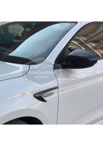 Fiat Egea Batman Yarasa Ayna Kapağı Piano Black Abs Plastik modelleri