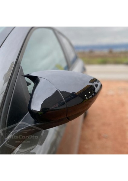 Fiat Egea Batman Yarasa Ayna Kapağı Piano Black Abs Plastik