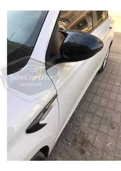 Fiat Egea Batman Yarasa Ayna Kapağı Piano Black Abs Plastik